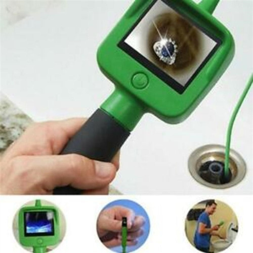 Imagem 2 de 4 de Camera De Inspecao Flexivel Luz Led Localizador De Objetos E