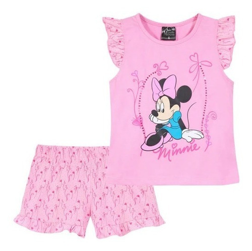 Pijama De Verano Minnie Mouse - Original Disney - 3 Diseños