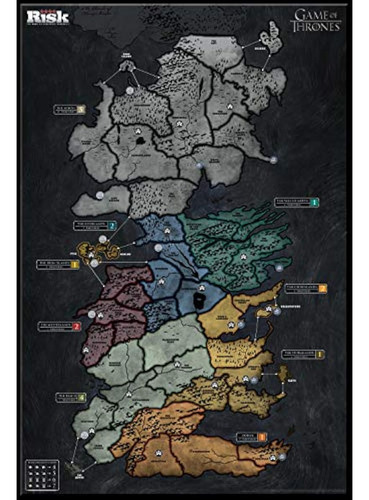 Risk Juego De Mesa De Estrategia Game Of Thrones