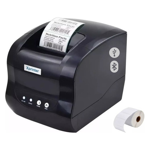 Impresora Termica Etiquetas Para Codigos Barra Usb Bluetooth