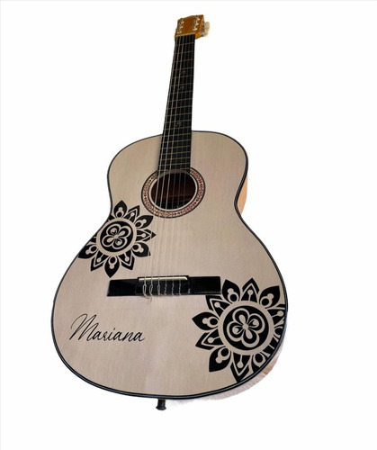 Guitarras Acusticas Mandala Forro Metodo Correa Personalizad