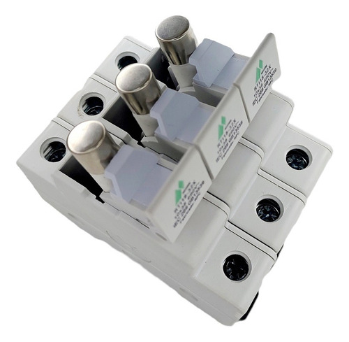 Seccionadora Tripolar 10x38 Mm C/ Fusível Ultra Rápido 25a