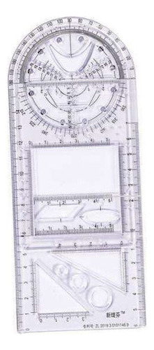 2 Círculo De Regla De Dibujo Multifuncional Ángulo [j]