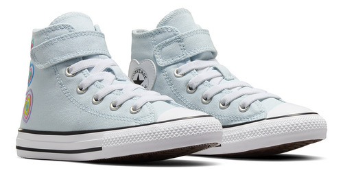 Tenis Converse Ctas 1v Hi Happy Hearts A08378c Niñas