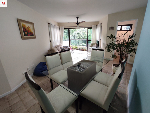 Imagem 3 de 30 de Apartamento Com 3 Dormitórios + 1 Dep. Empregada- 1 Suíte C/closet - 2 Vagas - Região Privilegiada - Praia Das Pitangueiras - Guarujá/sp - Ap05949 - 69559207