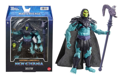 Figura De Acción Masters Of The Universe Barbarian Skeletor