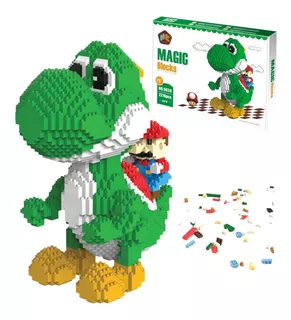 Bloques Armables, Microbloques De Construccion 3d, Yoshi