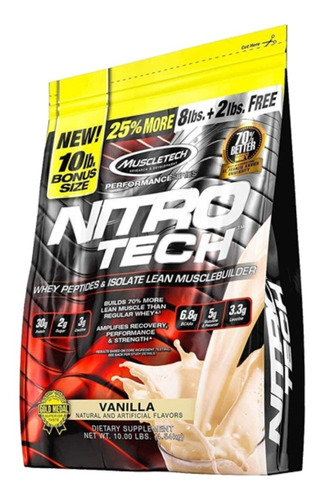 Nitro Tech 10lbs Muscletech + Envío Gratis