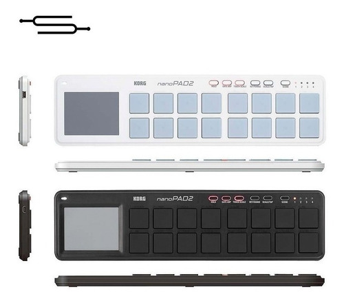 Controlador Midi Usb Korg Nano Pad 2 - Superficie 16 Pads