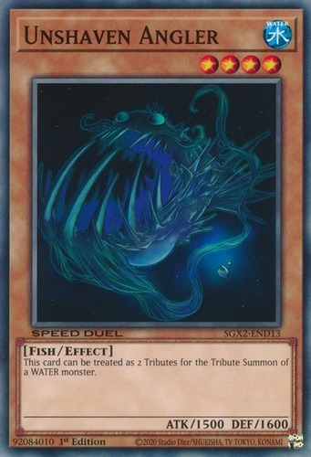 Unshaven Angler (sgx2-end13) Yu-gi-oh!