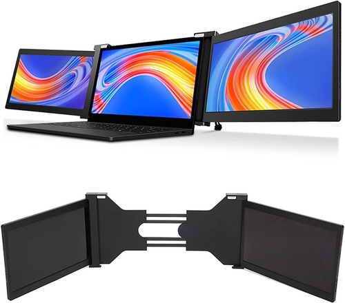 Monitor Triple Portátil De 13.3 Para Laptop Fhd 1080p Ips