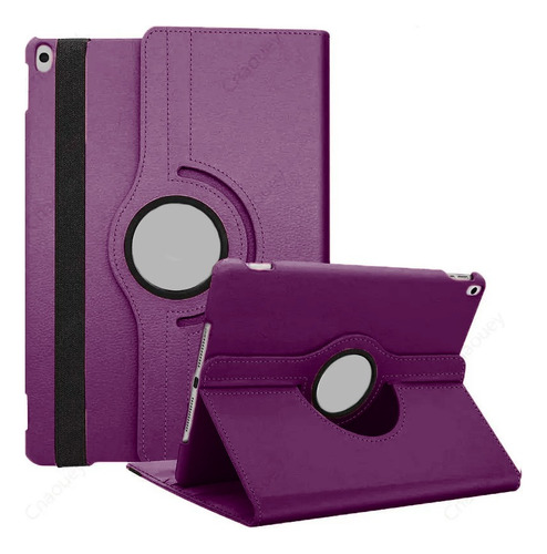 Funda Case Para iPad 9 10.2 2021 Estuche Giratorio + Mica