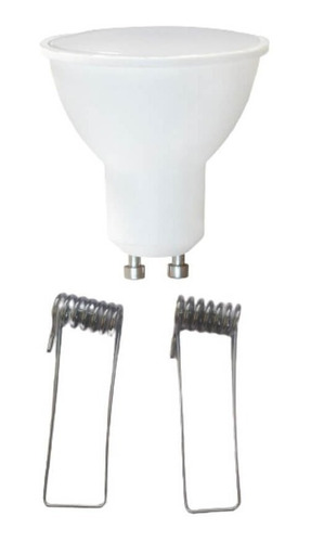 Bombillo Led Gu10 L/calida 110v 5w Ganchos Laterales