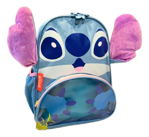 Mochila Infantil Média De Costas Lilo E Stitch