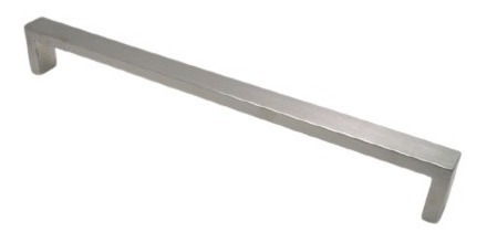 Imagen 2 de 7 de Manijón Recto 450 Mm Carlo Lt Hafele 903.03.074 Acero Inox.