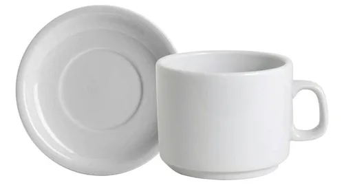 Taza Blanca de Melamina de 250 Mililitros MASTER CHEF M10-WHITE