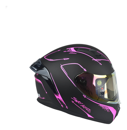 Casco Integral Shaft 582spevo Solid_lab Ngr Fcs Vsr Irdm Mrd