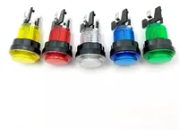 Comprar Kit 10 Botones Arcade Led Luminoso Para Maquinita Con Micros