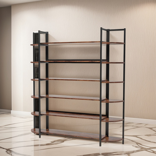 Librero Heaimo Wh-sj-01 Color Madera Oscura