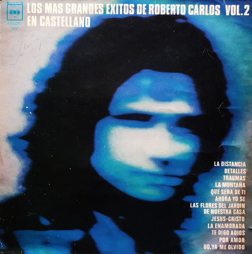 Roberto Carlos - Los Mas Grandes Exitos De Vol. 2 R B Lp