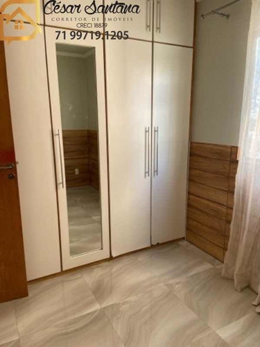 Imagem 5 de 12 de Alugo Apartamento Reformado 3/4 Sendo (01 Suíte) Varanda Gourmet - Rio Vermelho Ap02309