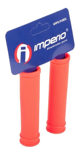 Imagen 5 de 6 de Puños Mtb Para Bicicleta De Hule Antiderrapante Rojo 22x130
