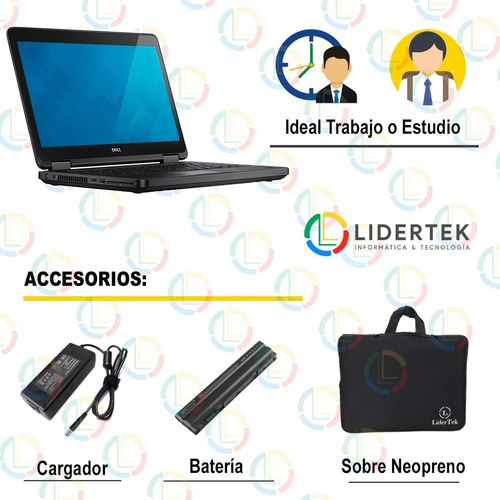 Imagen 3 de 10 de Notebook I5 - 12gb De Ram - 240gb Ssd - 14'' Led - Dell 5440