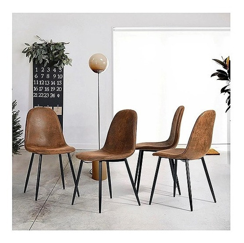 Silla Domi 44x53x86 Cms Café M+design / Dec Haus