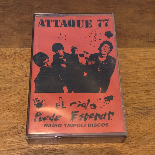 Attaque 77 - El Cielo Puede Esperar / Radio Tripoli / Casete