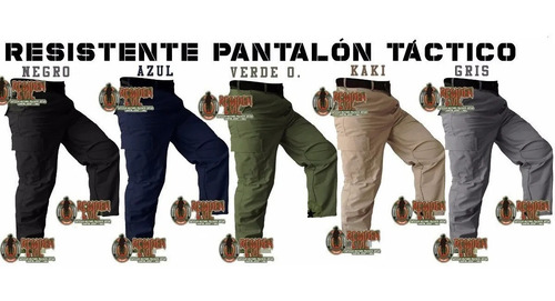 Imagen 5 de 7 de Pantalon De Bolsas Ripstop Tactico Comando Policia Seguridad
