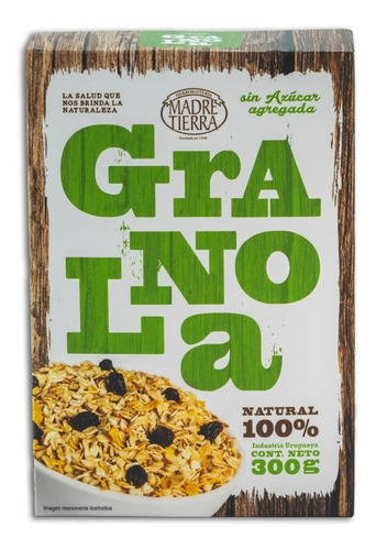 Granola Sin Azúcar Madre Tierra 300g