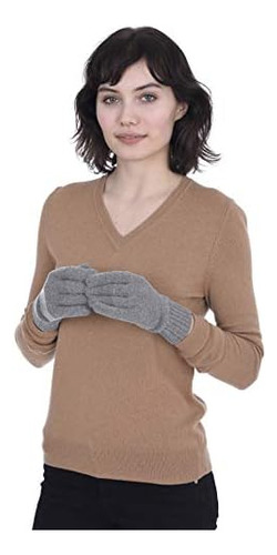 Guantes De Punto 100 % Pure Ribbed Puños Extra Cálidos Y Sua