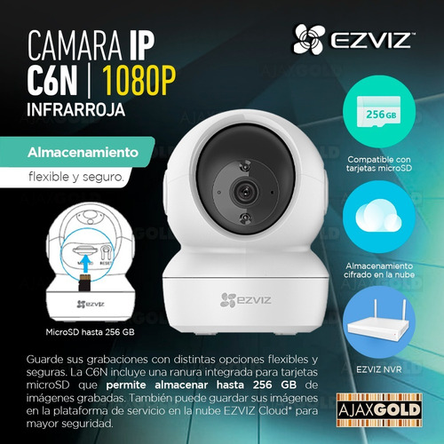 Imagen 4 de 10 de Camara Seguridad Ip 1080p Motorizado Wifi Vision Nocturna Hd