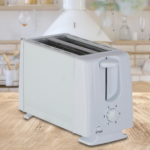 Torradeira Elétrica Máquina De Café Da Manhã Branco