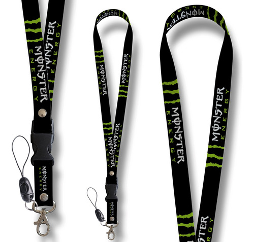 Lanyard Porta Gafete Porta Credencial Monster