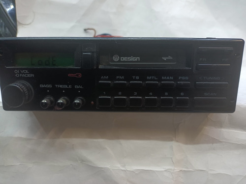 Autoestereo Vw Original Cassete Japan (tiene Código) 