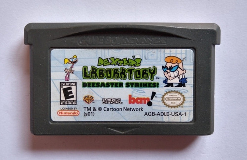 Dexter's Laboratory Deesaster Strikes Gameboy Advance  (Reacondicionado)