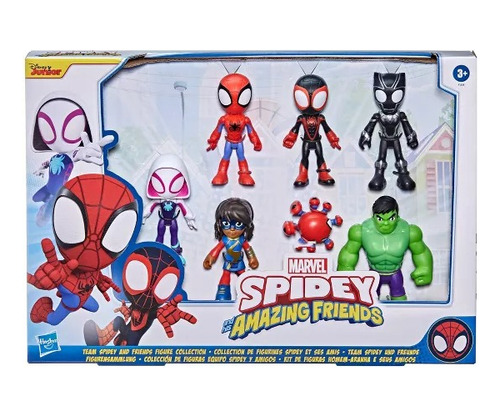 Marvel Spidey And His Amazing Friends Set 7 Pack