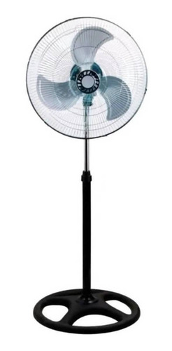 Ventilador 3 en 1 Kanji KJH-FH1209 turbo negro con 3 palas de metal, 18" de diámetro 220 V