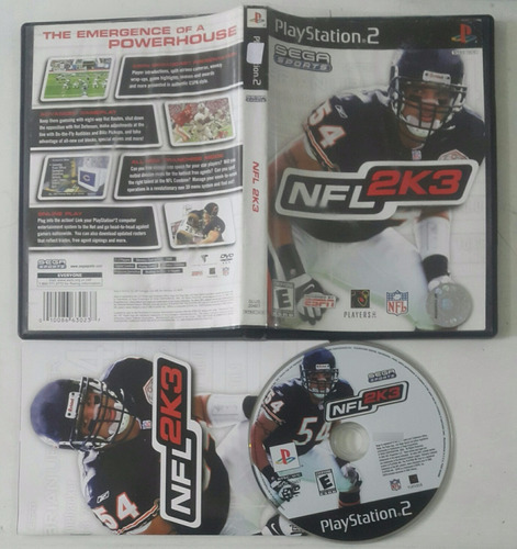 Nfl 2k3 Football / Playstation 2 Ps2