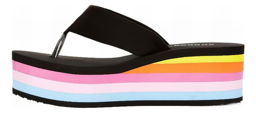 Tacon Casual 74866wpv Goma Paseo Alberca Playa Multicolor