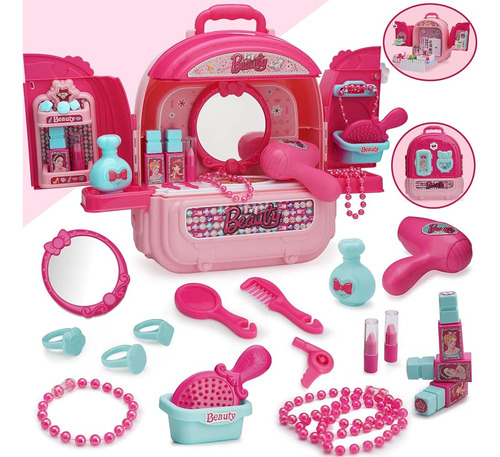 Crelloci 80pcs Simul Makeup Sets Kids Make Up Set For Girls 