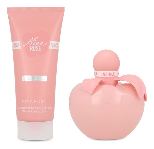 Set Nina Rose 2pz 80ml Edt Spray/ Body Lotion 100ml