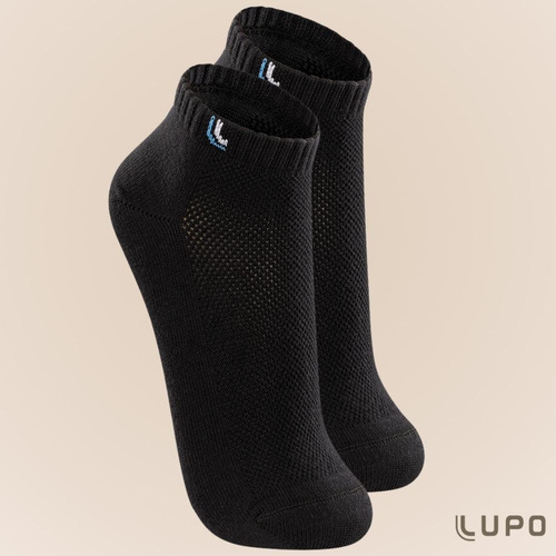 Kit 6 Pares Meias Masculina Lupo Cano Curto Algodão
