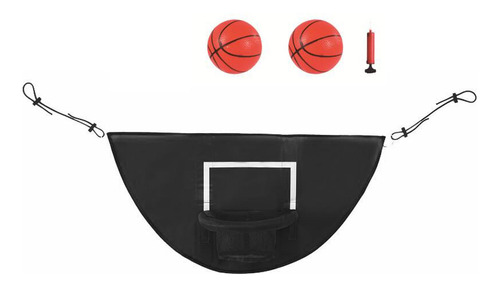 Accesorio De Aro De Baloncesto Para , Con 2 Bolas 90x50cm