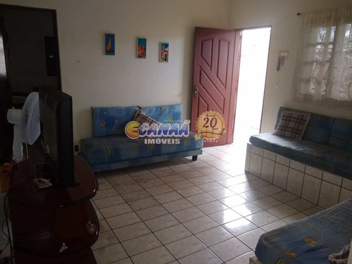 Casa Com 2 Dorms, Balneário Itaguai, Mongaguá - R$ 250 Mil, Cod: 8263 - V8263