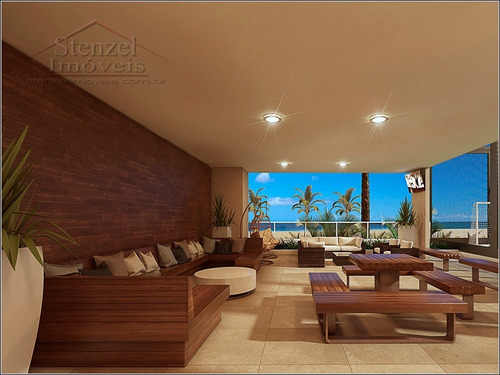 Imagem 12 de 30 de Apartamento Na Planta Frente Ao Mar Com 3 Quartos Em Bertioga - Ap00287 - 69825766