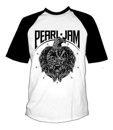 Remera Combinada Pearl Jam - Liberty