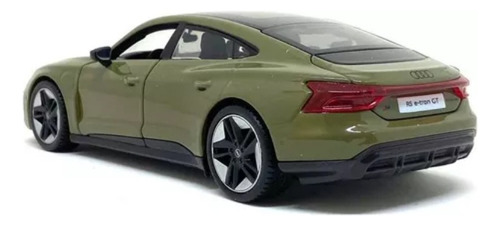 Miniatura Audi Rs E-tron Gt - Verde Cor Verde-musgo