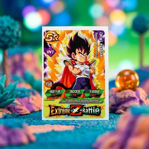 Kit 200 Cards Dragon Ball Z =50 Pacotinhos De Figurinhas Dkz
